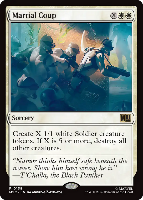 Martial Coup (MSC) (Pre-Order)