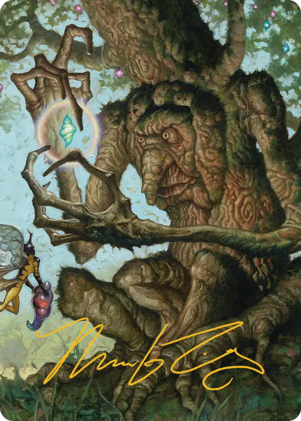 Faeburrow Elder (AECL) - Gold Stamped Art Card