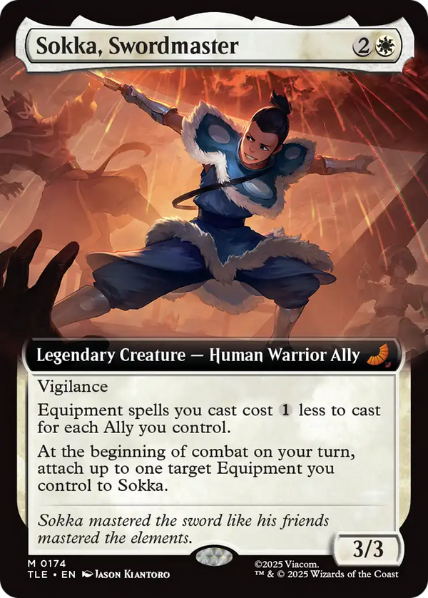 Sokka, Swordmaster - Extended Art (TLE)