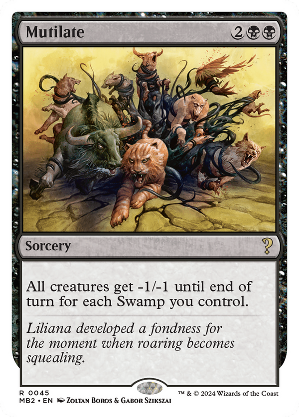 Mutilate (MB2)