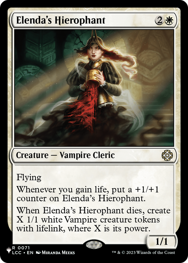 Elenda's Hierophant - LCC Reprint (PLST)