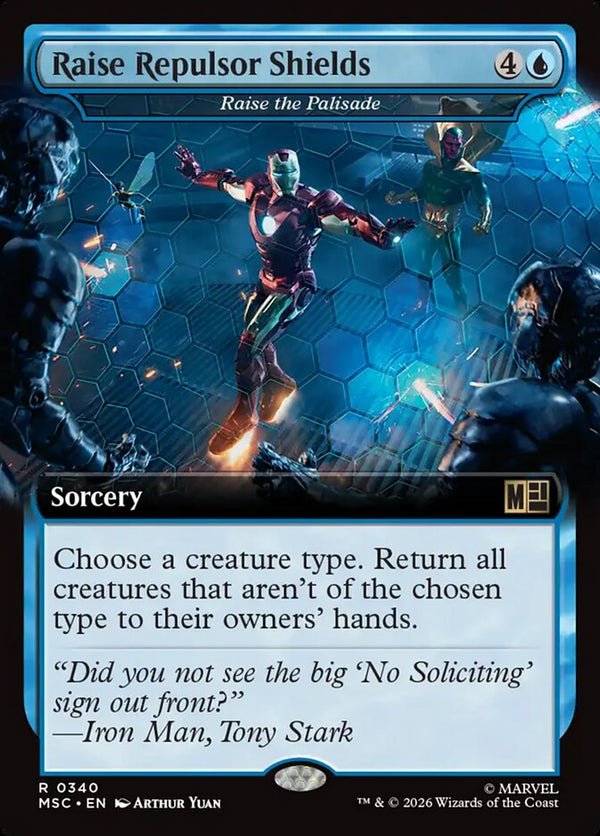 Raise Repulsor Shields // Raise the Palisade - Extended Art (MSC)