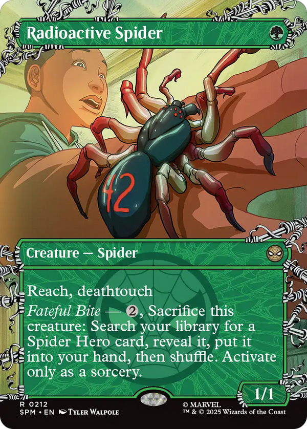 Radioactive Spider - Borderless Web-Slinger (SPM)