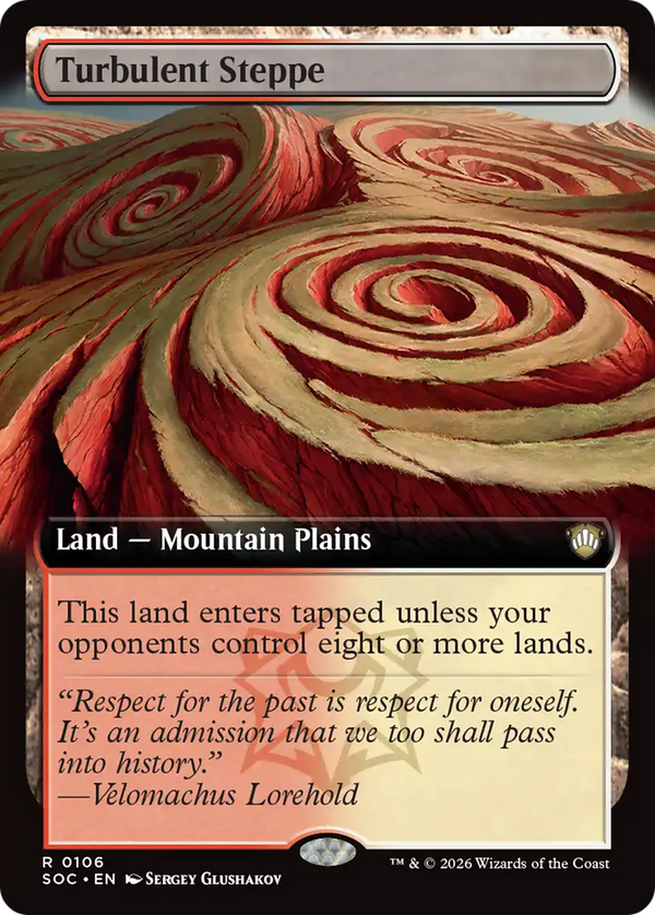 Turbulent Steppe - Extended Art (SOC)