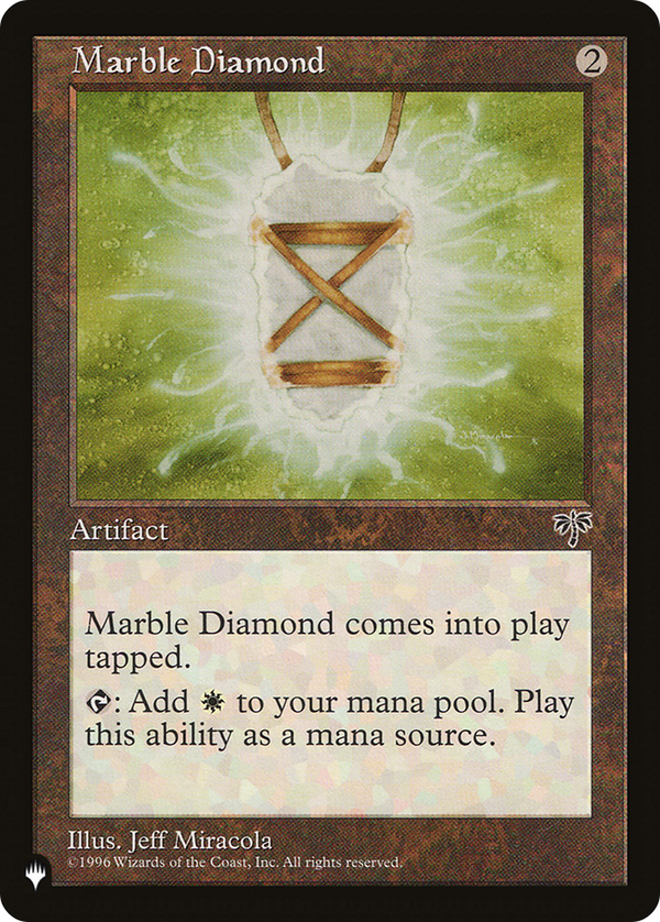 Marble Diamond - MIR Reprint (PLST)