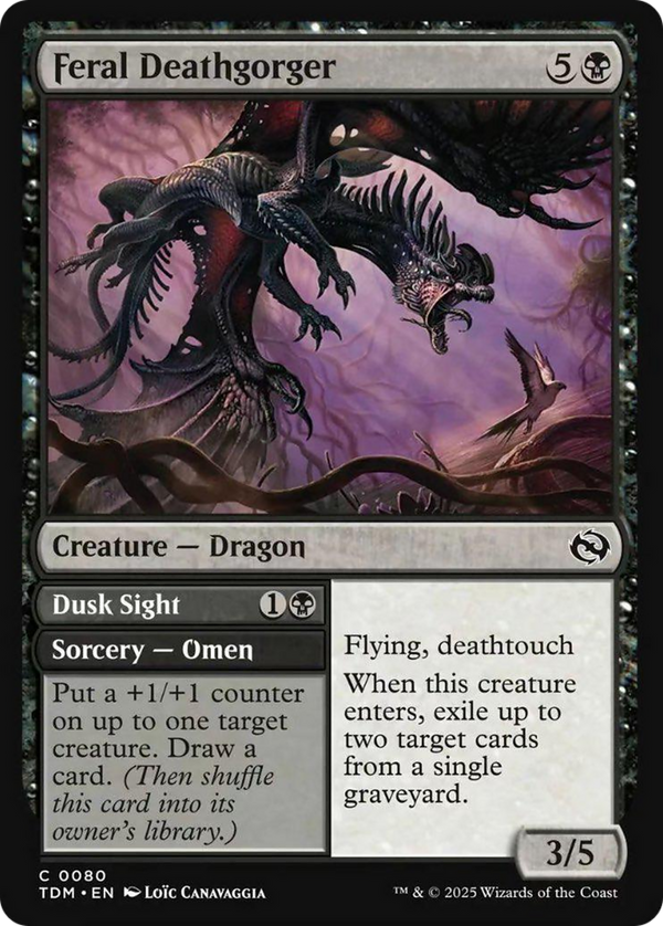 Feral Deathgorger // Dusk Sight (TDM)