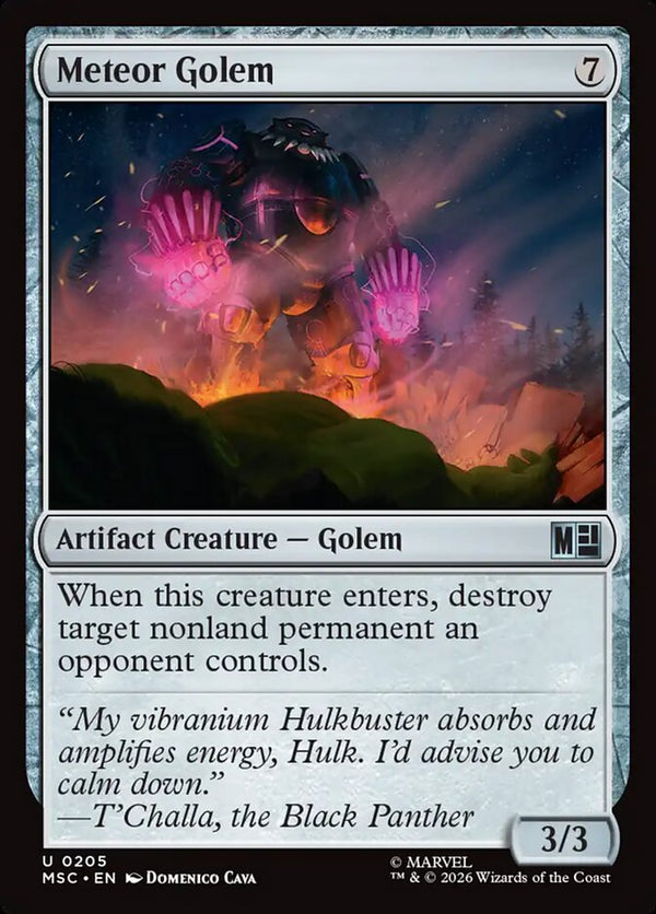 Meteor Golem (MSC)