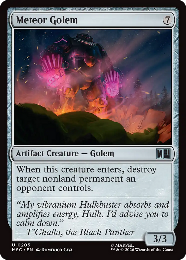 Meteor Golem (MSC) (Pre-Order)