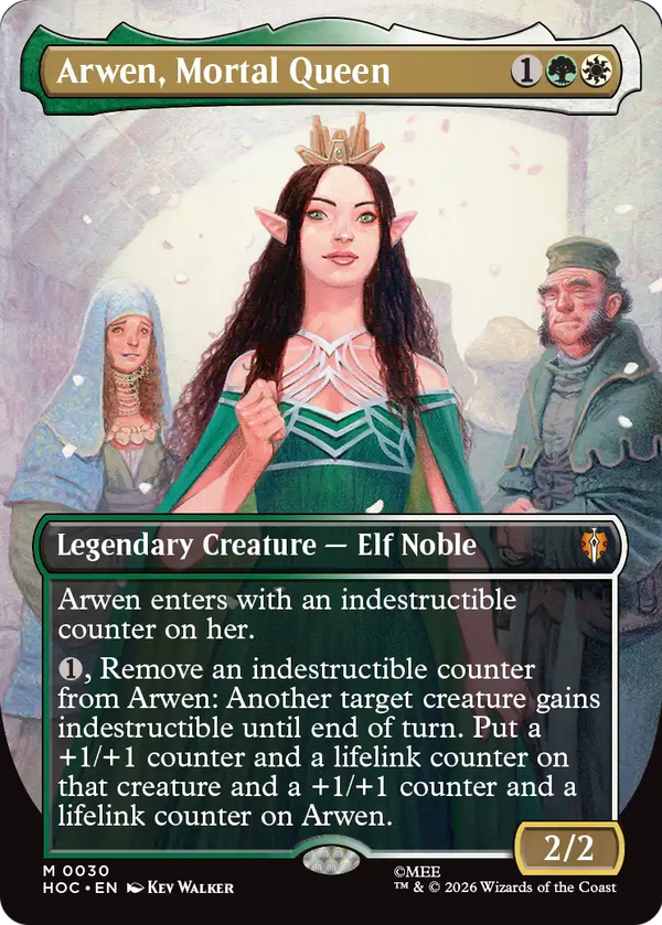 Arwen, Mortal Queen - Borderless (HOC)