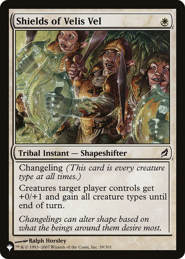 Shields of Velis Vel - LRW Reprint (PLST)