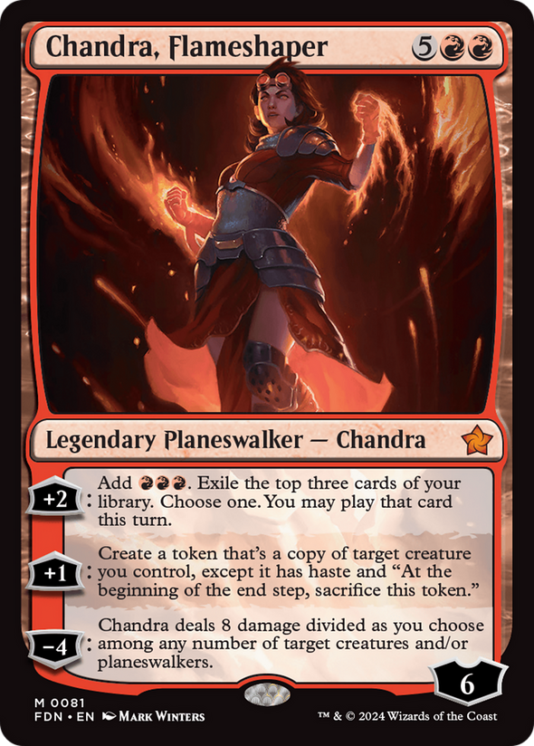 Chandra, Flameshaper (FDN)