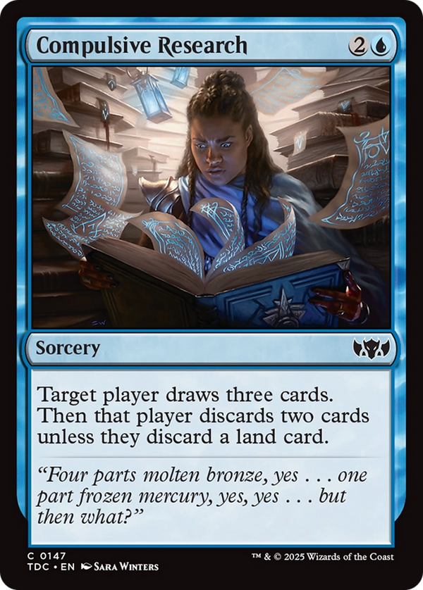 Compulsive Research (TDC)