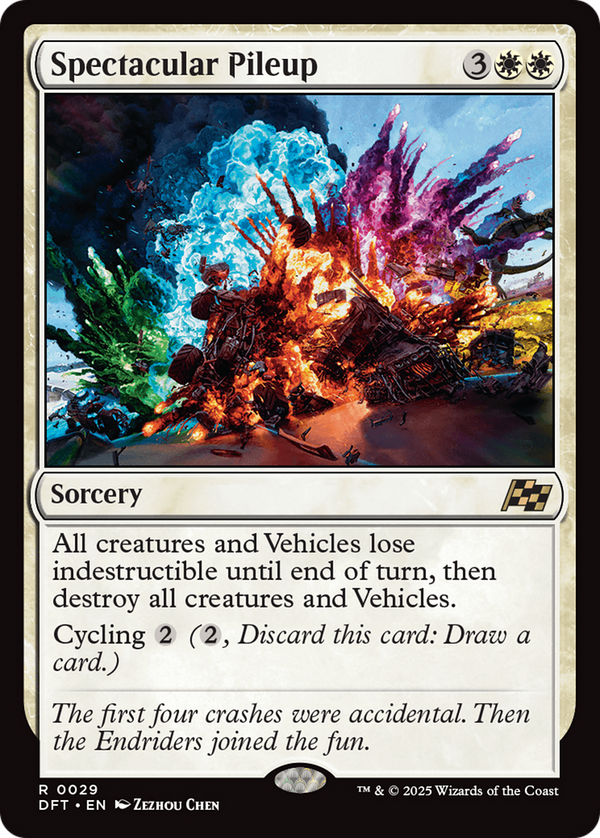 Spectacular Pileup (DFT)
