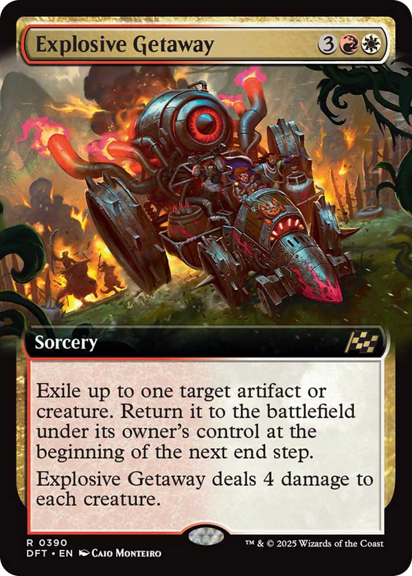 Explosive Getaway - Extended Art (DFT)