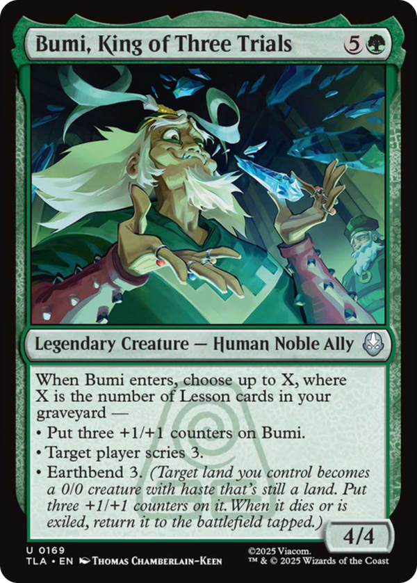 Bumi, King of Three Trials (TLA)