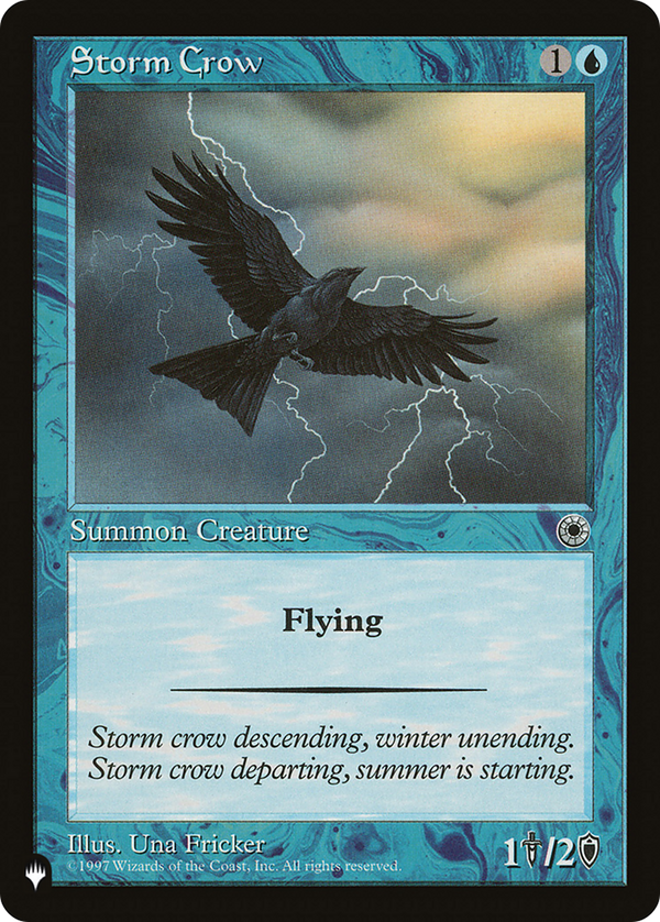 Storm Crow - POR Reprint (PLST)