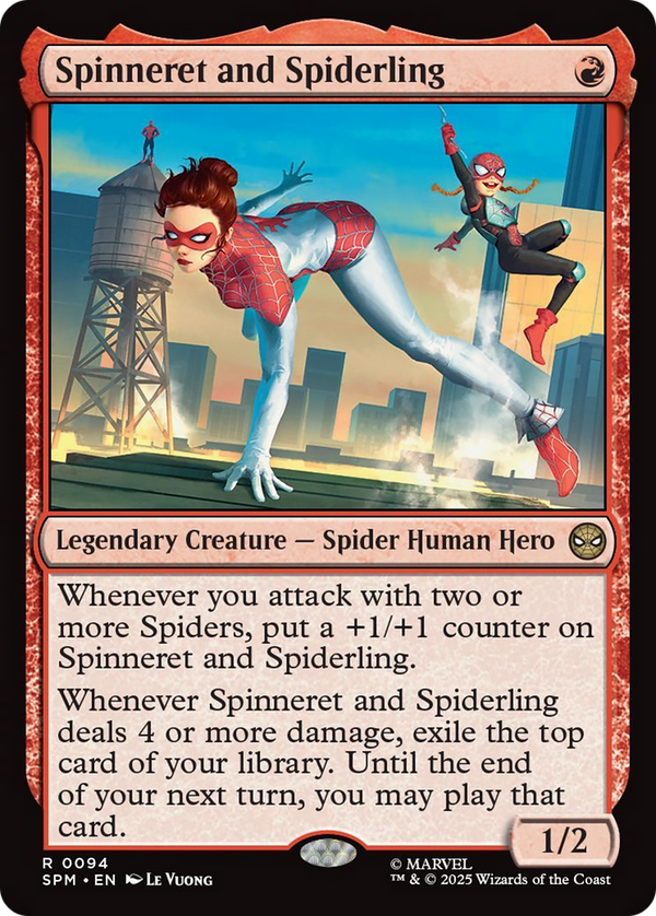 Spinneret and Spiderling (SPM)
