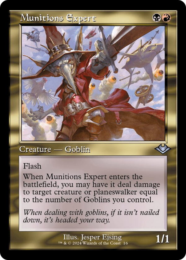 Munitions Expert - Retro Frame (H2R)