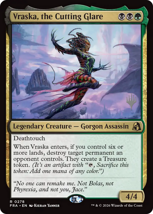 Vraska, the Cutting Glare - Promo Pack (PFRA)