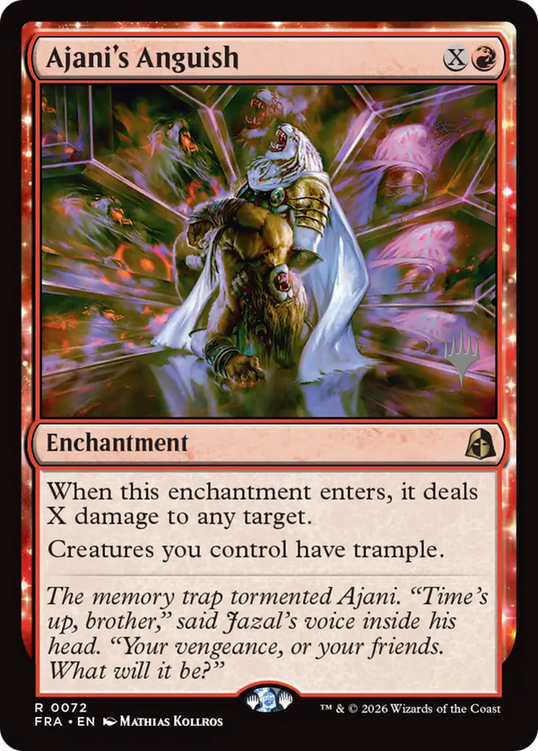 Ajani's Anguish - Promo Pack (PFRA)