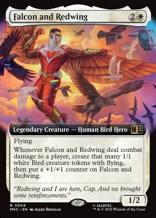 Falcon and Redwing - Extended Art (MSC)
