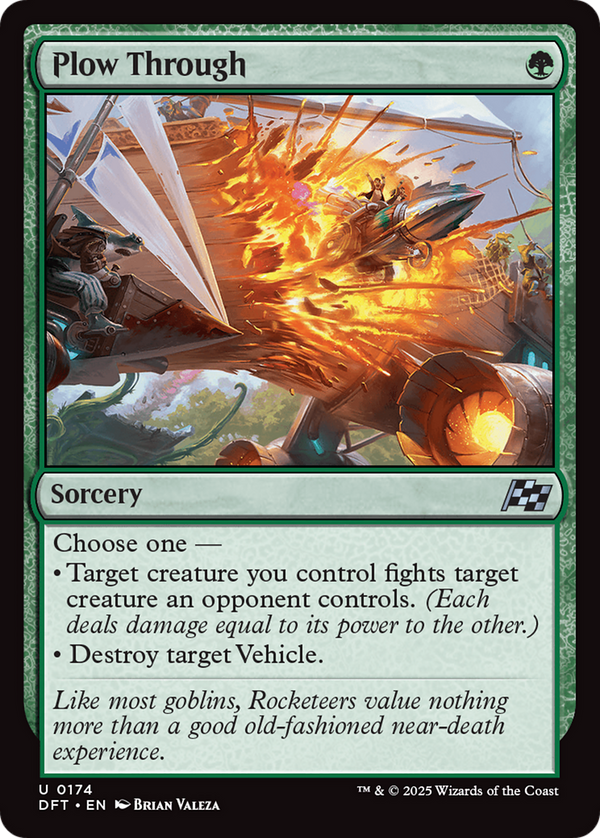 Plow Through (DFT)