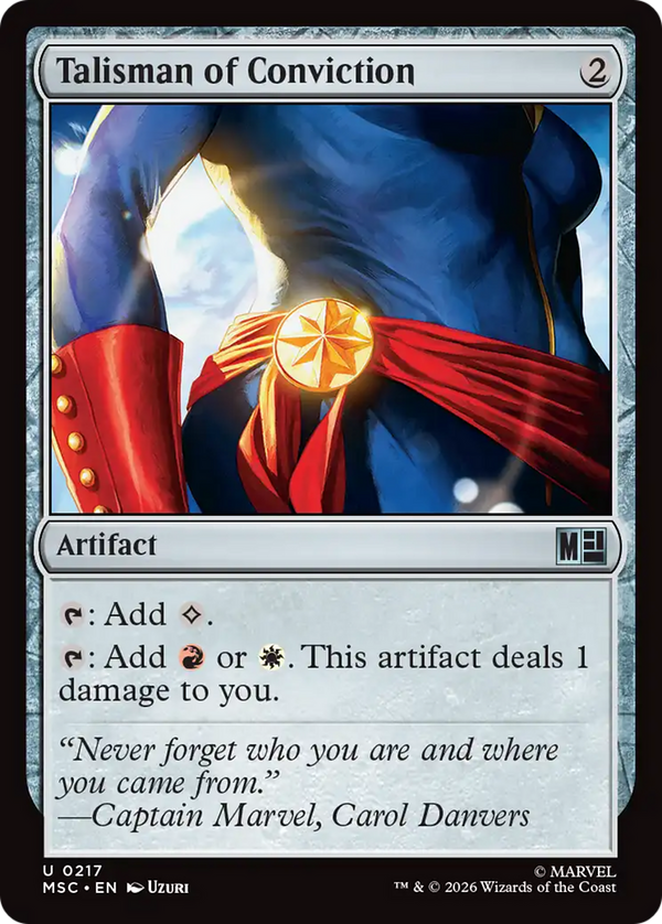 Talisman of Conviction (MSC) (Pre-Order)