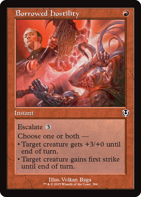Borrowed Hostility - Retro Frame (INR)