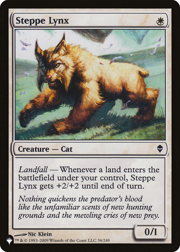 Steppe Lynx - ZEN Reprint (PLST)