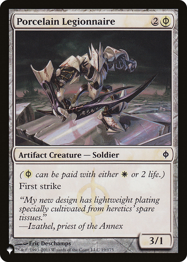 Porcelain Legionnaire - NPH Reprint (PLST)