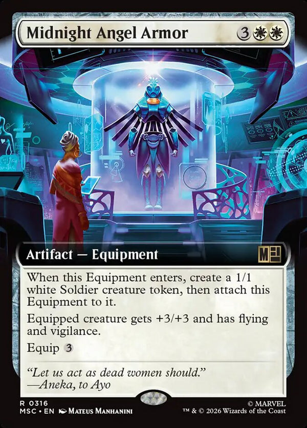 Midnight Angel Armor - Extended Art (MSC)