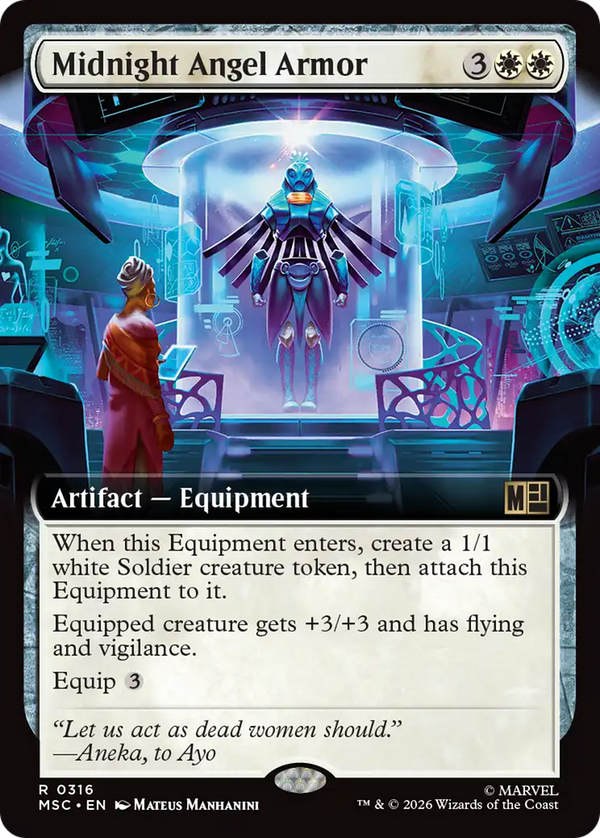 Midnight Angel Armor - Extended Art (MSC) (Pre-Order)