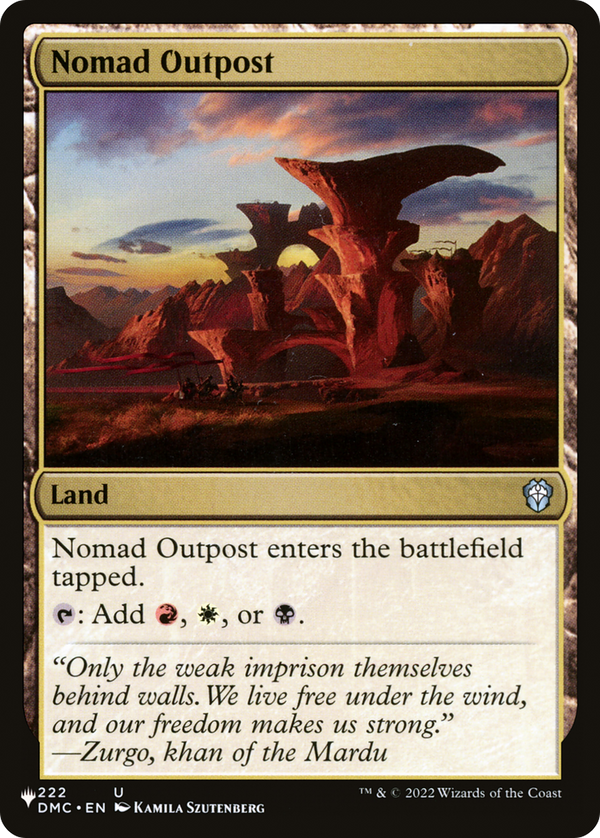 Nomad Outpost - DMC Reprint (PLST)