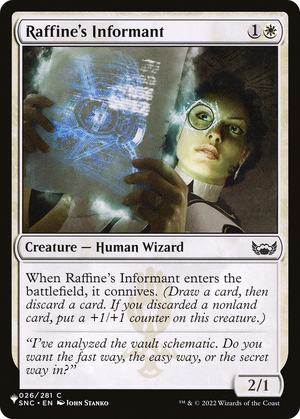 Raffine's Informant - SNC Reprint (PLST)