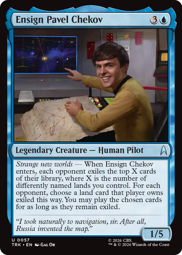 Ensign Pavel Chekov (TRK) (Pre-Order)
