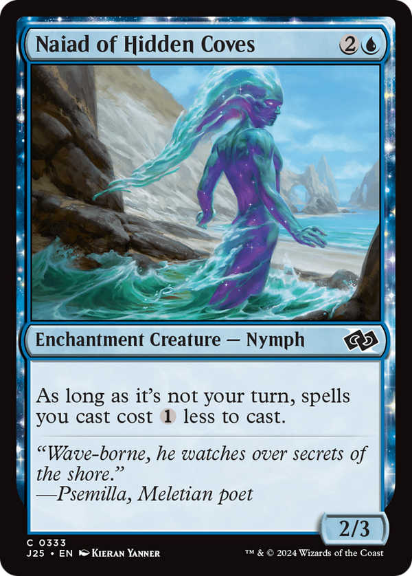 Naiad of Hidden Coves (J25)