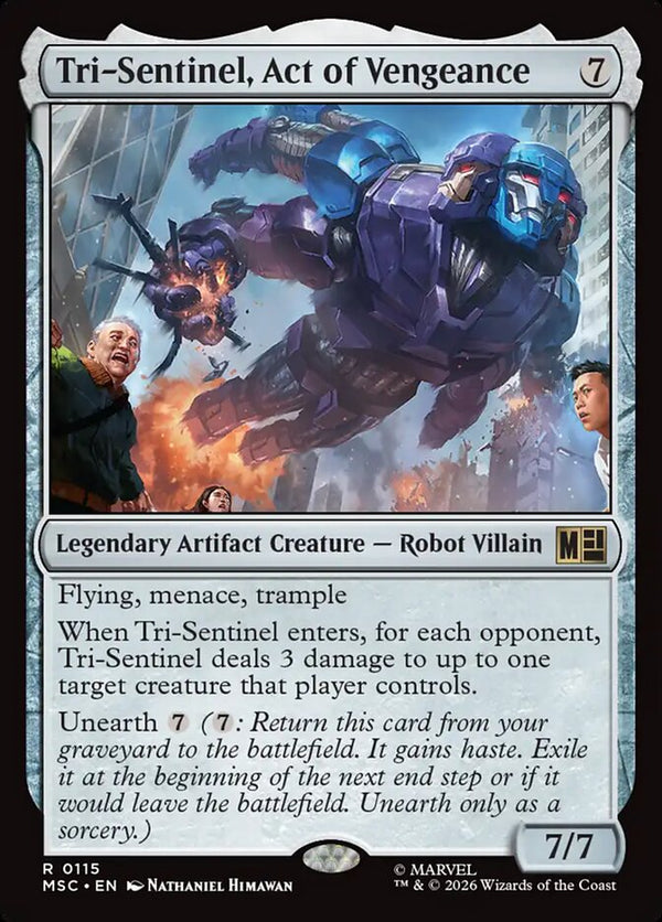 Tri-Sentinel, Act of Vengeance (MSC)