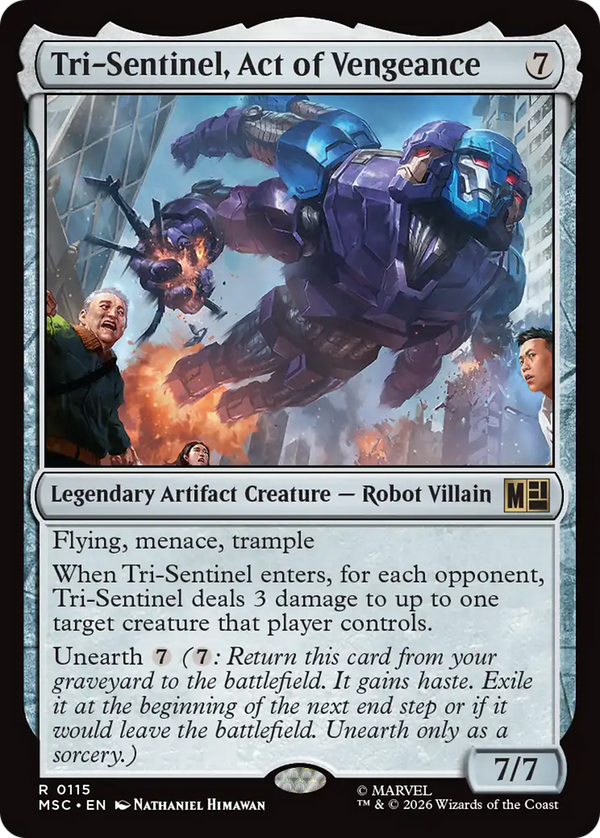 Tri-Sentinel, Act of Vengeance (MSC) (Pre-Order)