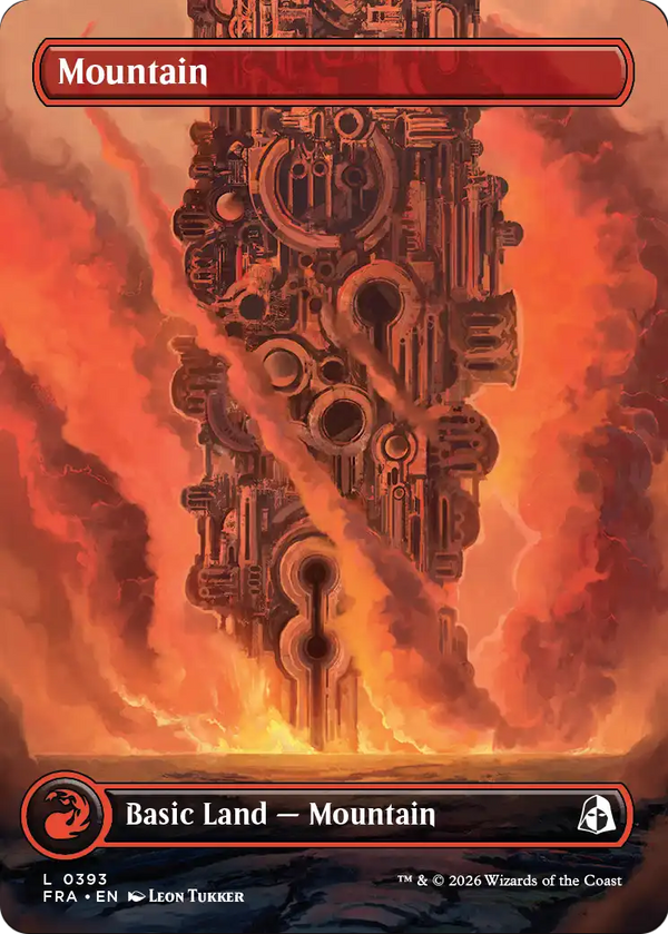 Mountain (393) - Tower Full Art (FRA)