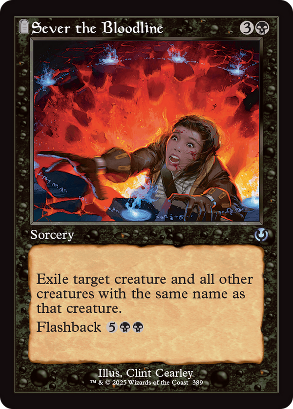 Sever the Bloodline - Retro Frame (INR)