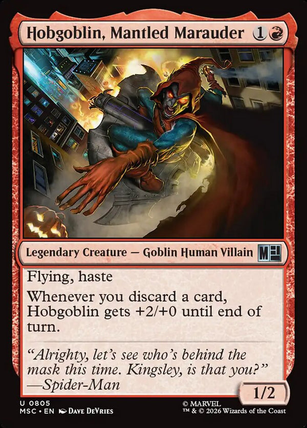Hobgoblin, Mantled Marauder (MSC)