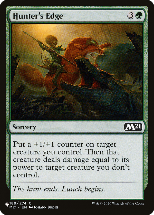 Hunter's Edge - M21 Reprint (PLST)