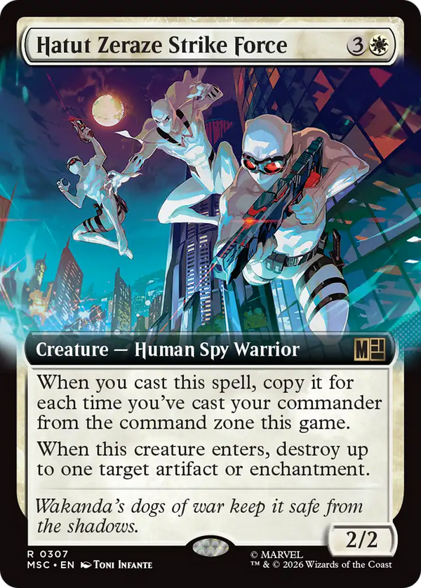 Hatut Zeraze Strike Force - Extended Art (MSC) (Pre-Order)