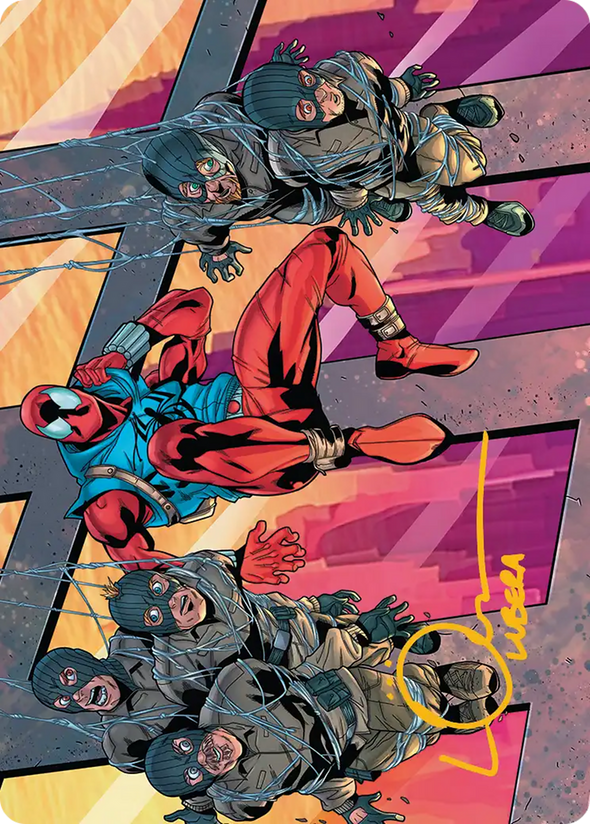 Scarlet Spider, Ben Reilly - Art Series (Gold-Stamped Signature) (ASPM)