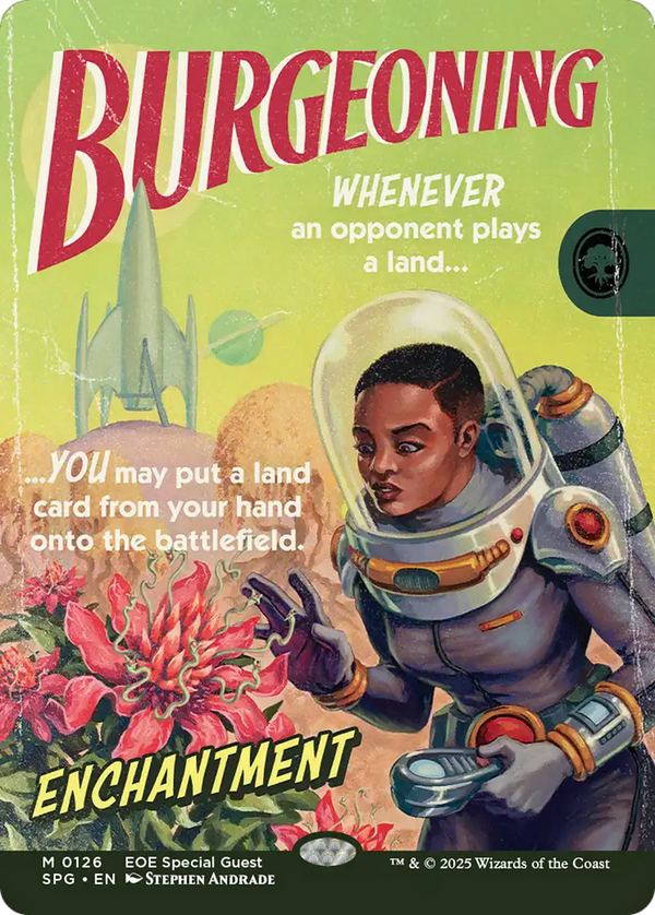 Burgeoning - Borderless (SPG)