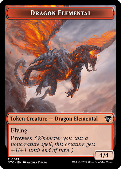 Dragon Elemental Token (TOTC)