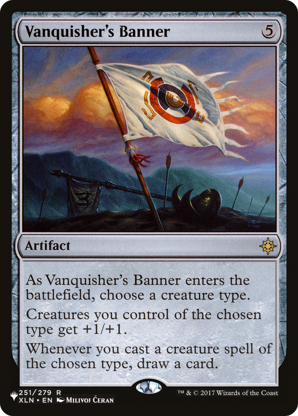 Vanquisher's Banner - XLN Reprint (PLST)