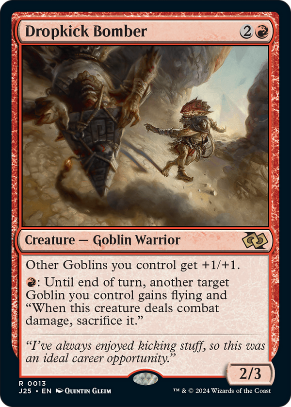 Dropkick Bomber (J25)
