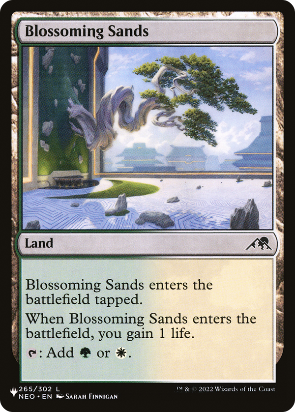 Blossoming Sands - NEO Reprint (PLST)