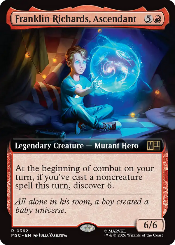 Franklin Richards, Ascendant - Extended Art (MSC) (Pre-Order)